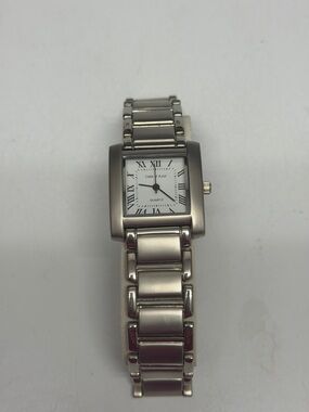 Cote d'Azur Silver Square Face men’s Watch never worn new battery